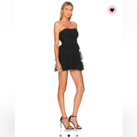 NWT Lovers and Friends Barlow Strapless Tulle Dress - Picture 2 of 3